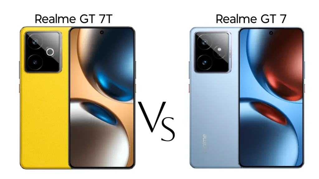 Realme GT 7T vs GT 7 Comparison