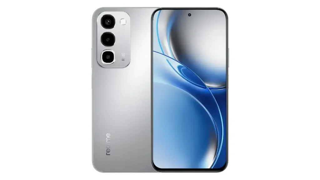 Realme P4R Silver Glare Color